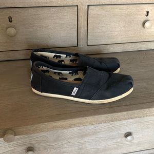 Black Classic TOMS Shoes